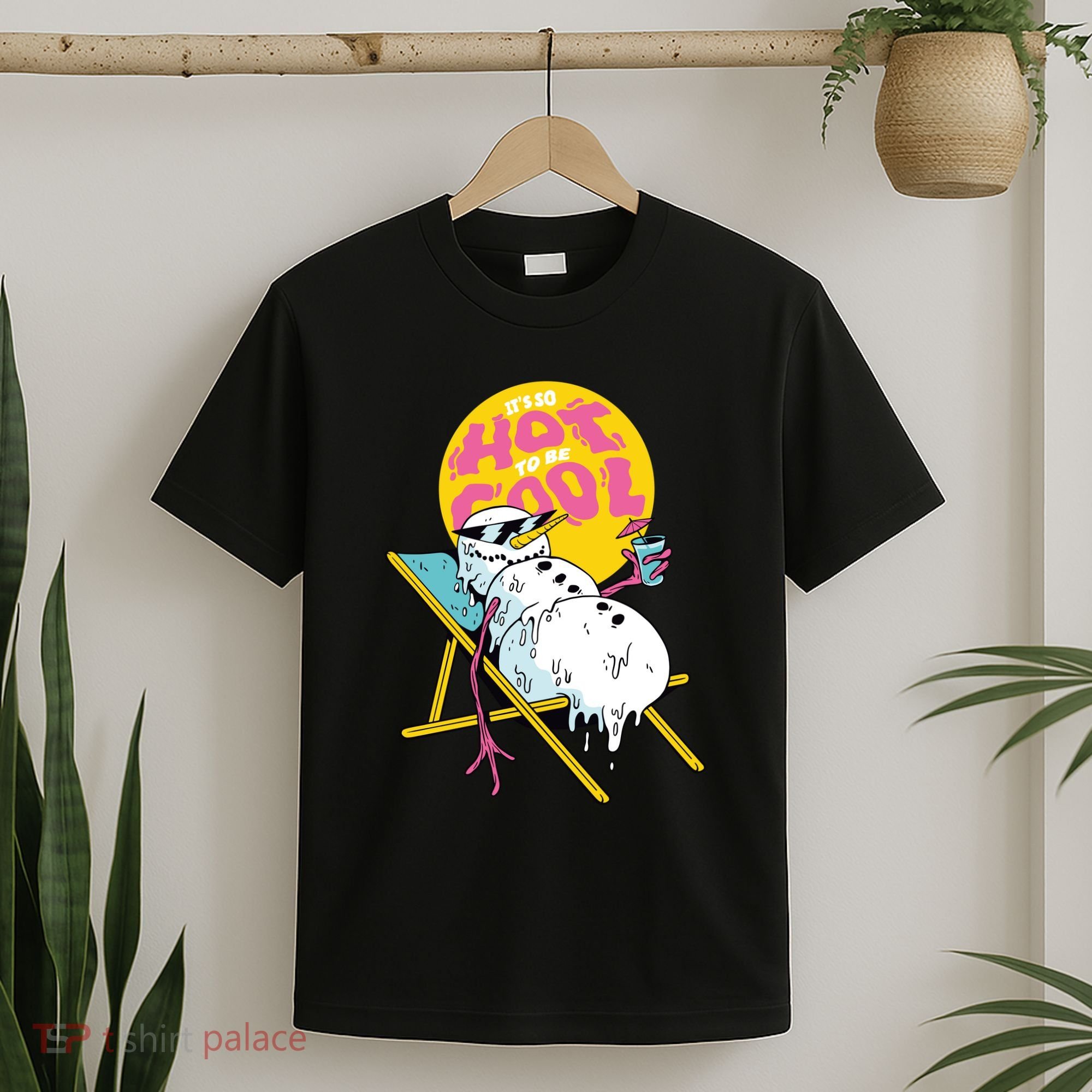 It's So Hot To Be Cool Snowman T-Shirt