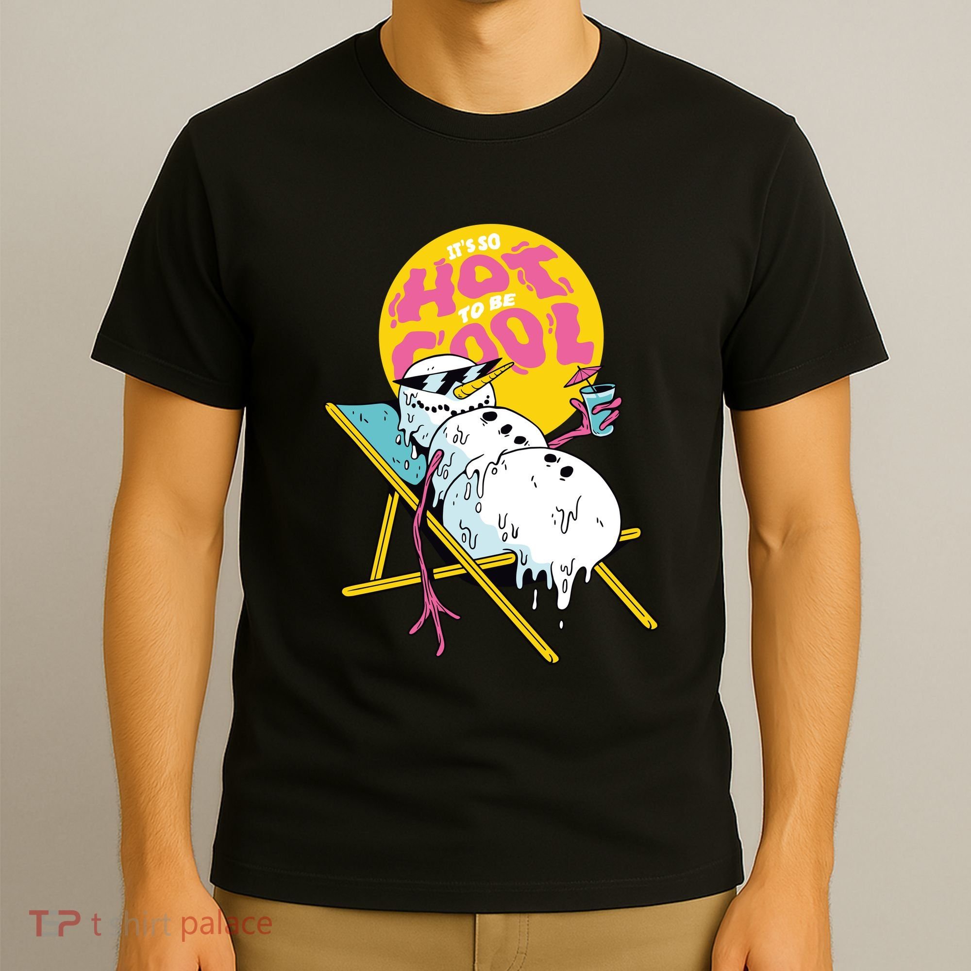 It's So Hot To Be Cool Snowman T-Shirt