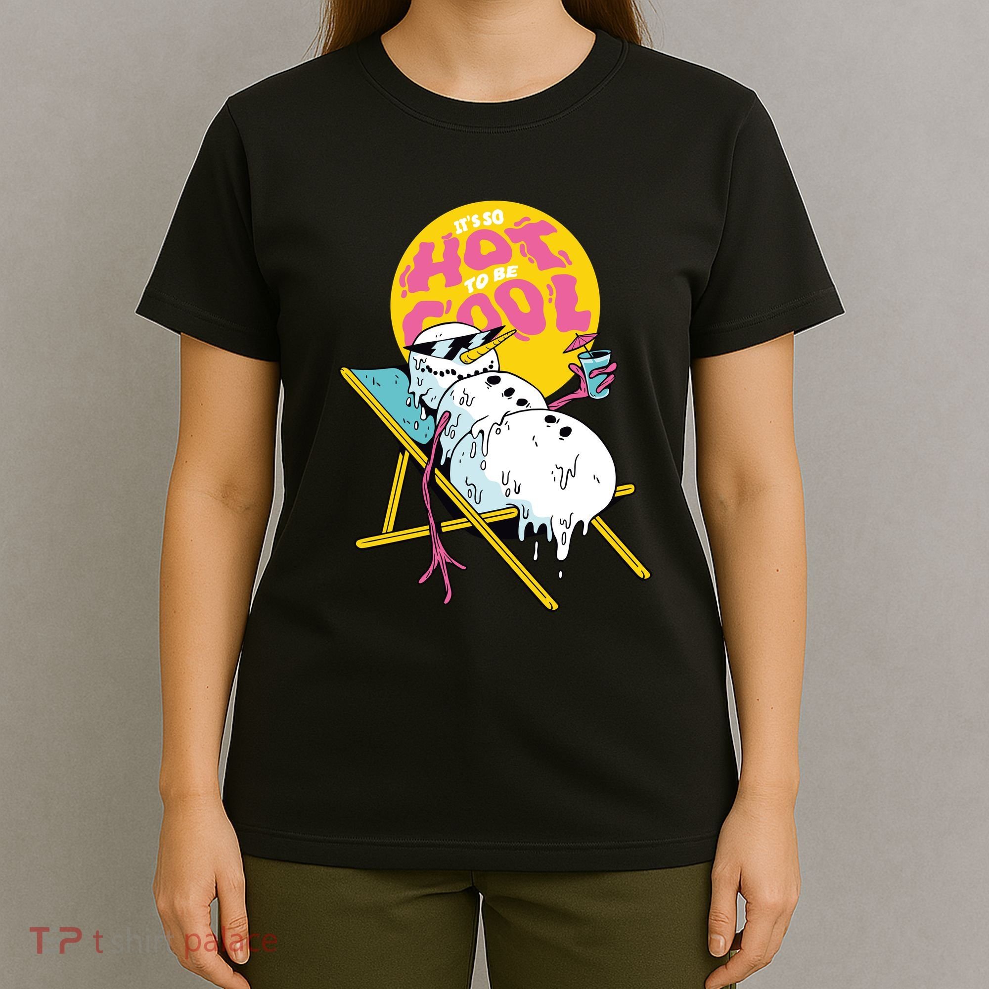 It's So Hot To Be Cool Snowman T-Shirt