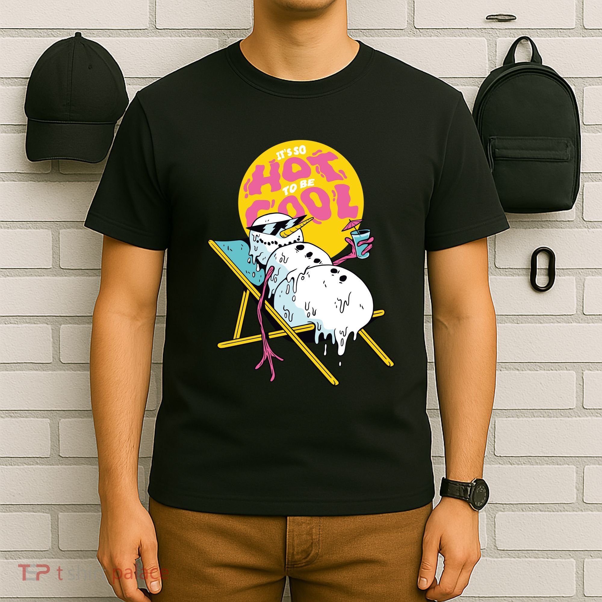 It's So Hot To Be Cool Snowman T-Shirt