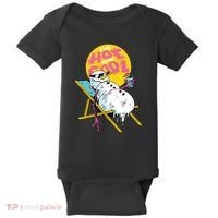 It's So Hot To Be Cool Snowman Baby Bodysuit thumb 0
