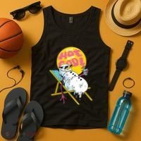 It's So Hot To Be Cool Snowman Tank Top thumb 4