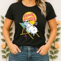 It's So Hot To Be Cool Snowman Women's T-Shirt thumb 2