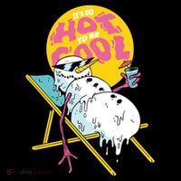 It's So Hot To Be Cool Snowman Women's T-Shirt thumb 6