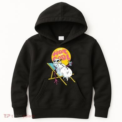 It's So Hot To Be Cool Snowman Kids Hoodie
