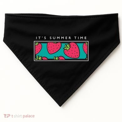 It's Summer Time USA-Made Doggie Bandana