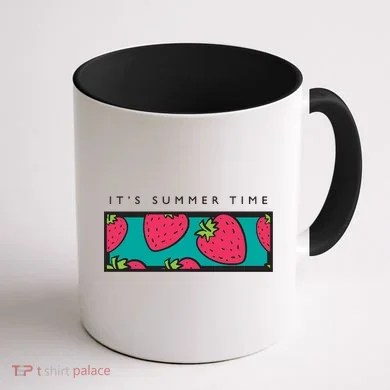It's Summer Time Coffee Mug back