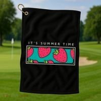 It's Summer Time Golf Towel thumb 1