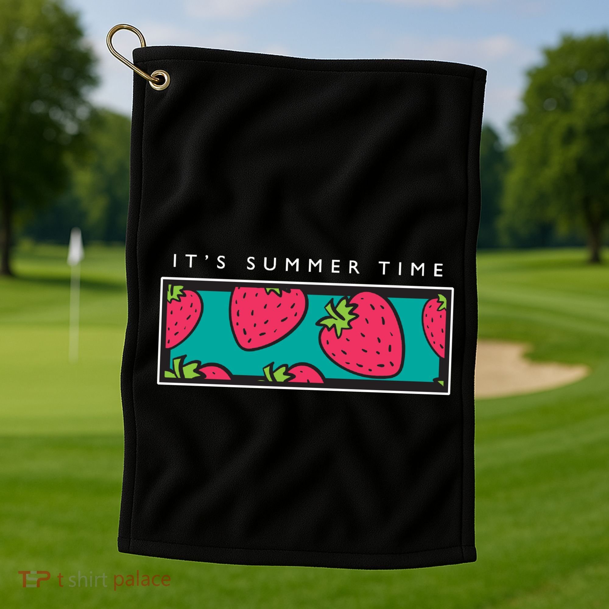 It's Summer Time Golf Towel