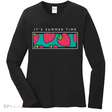 It's Summer Time Women's Long Sleeve Shirt