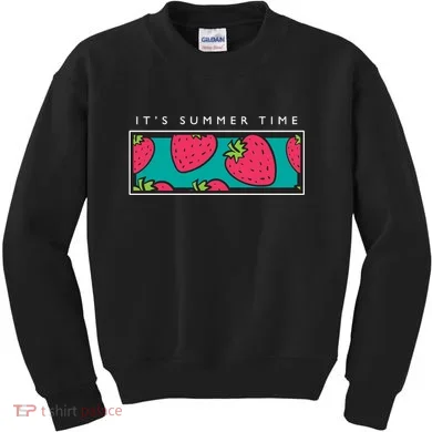 It's Summer Time Kids Sweatshirt