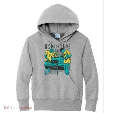It's Tailgate Time Kids Hoodie