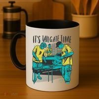 It's Tailgate Time Coffee Mug thumb 4