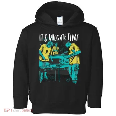It's Tailgate Time Toddler Hoodie