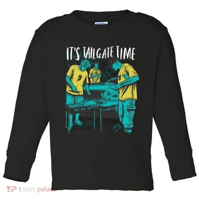 It's Tailgate Time Toddler Long Sleeve