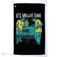 It's Tailgate Time Golf Towel thumb 0