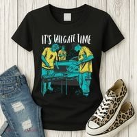 It's Tailgate Time Women's T-Shirt thumb 3