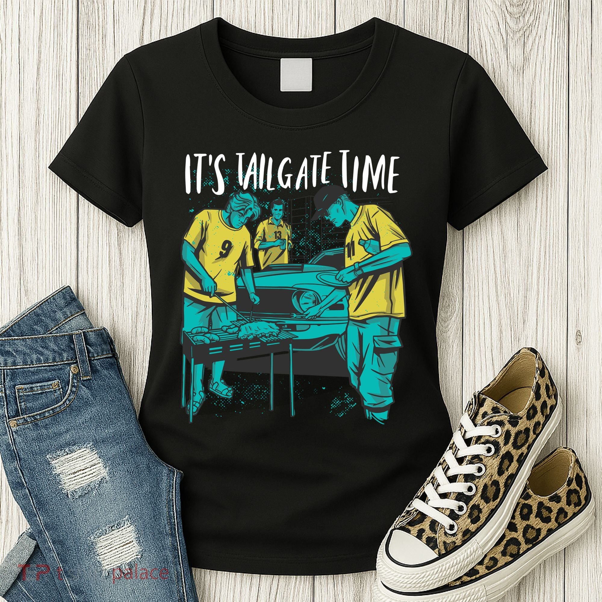 It's Tailgate Time Women's T-Shirt