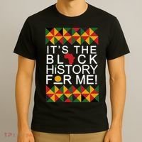 It's The Black History For Me African Colors T-Shirt thumb 3