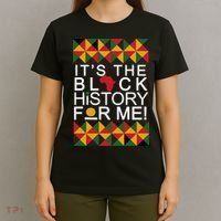 It's The Black History For Me African Colors T-Shirt thumb 4