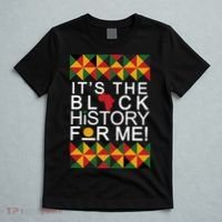 It's The Black History For Me African Colors T-Shirt thumb 5