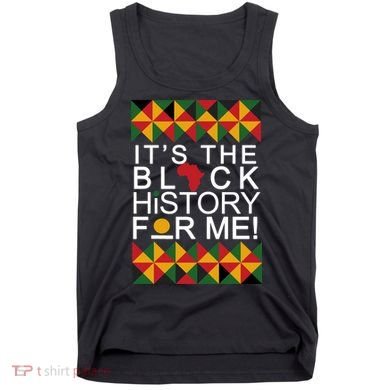 It's The Black History For Me African Colors Tank Top