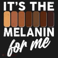 It's The Melanin For Me Skin Tones  Women's Hoodie thumb 2