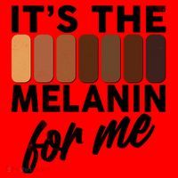 It's The Melanin For Me Skin Tones  Santa Hat thumb 1