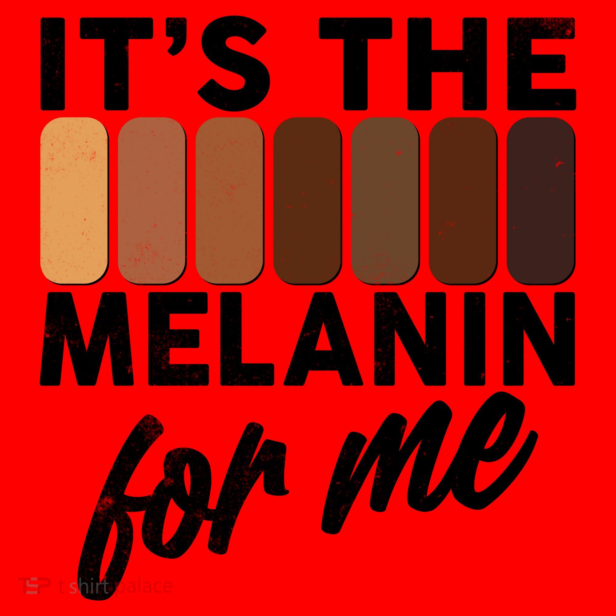 It's The Melanin For Me Skin Tones  Santa Hat