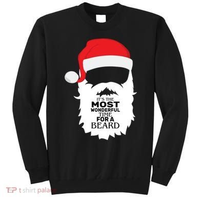 It's the Most Wonderful Time For a Beard Sweatshirt