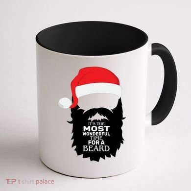 It's the Most Wonderful Time For a Beard Coffee Mug back