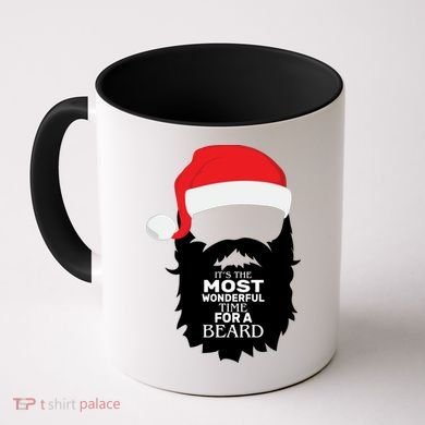 It's the Most Wonderful Time For a Beard Coffee Mug