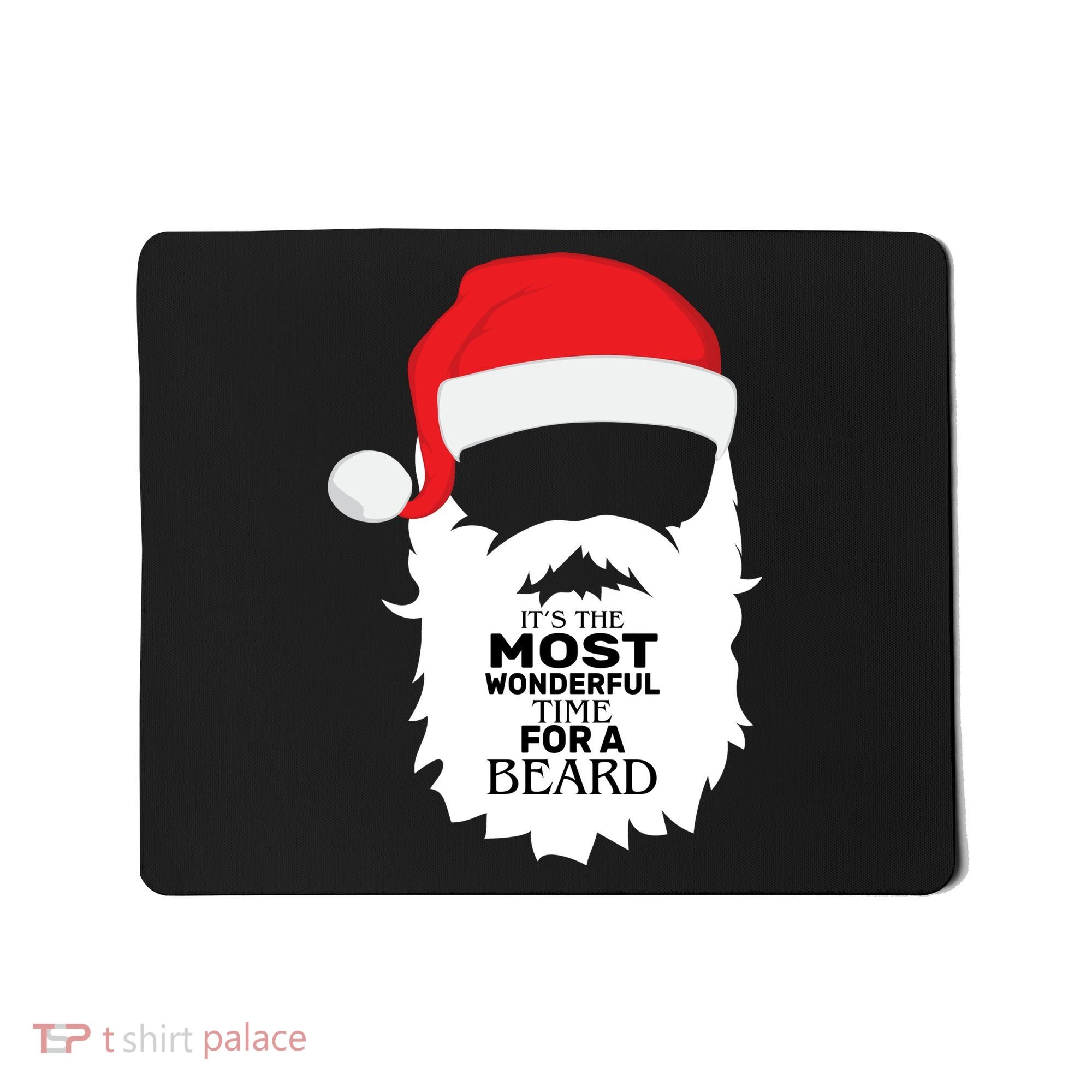 It's the Most Wonderful Time For a Beard Mousepad