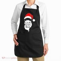 It's The Most Wonderful Time for a Beard Funny Christmas Apron thumb 2