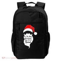 It's The Most Wonderful Time for a Beard Funny Christmas Backpack thumb 0