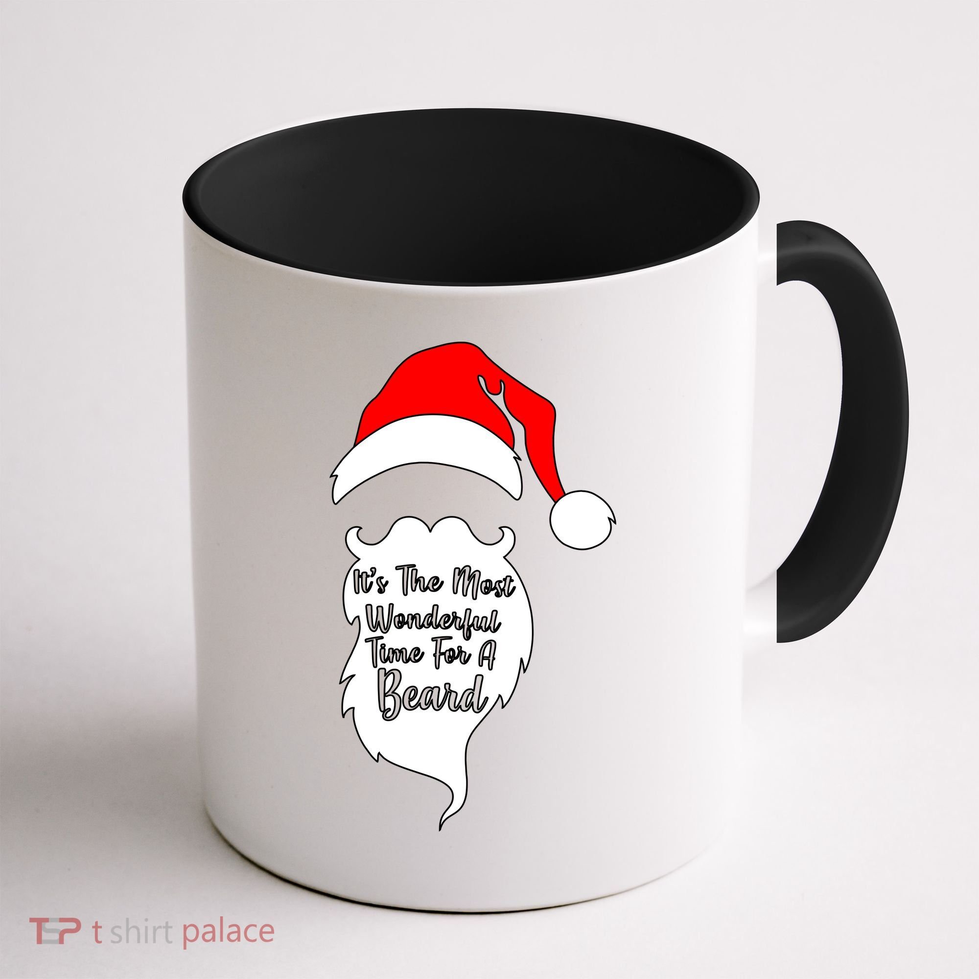It's The Most Wonderful Time for a Beard Funny Christmas Coffee Mug