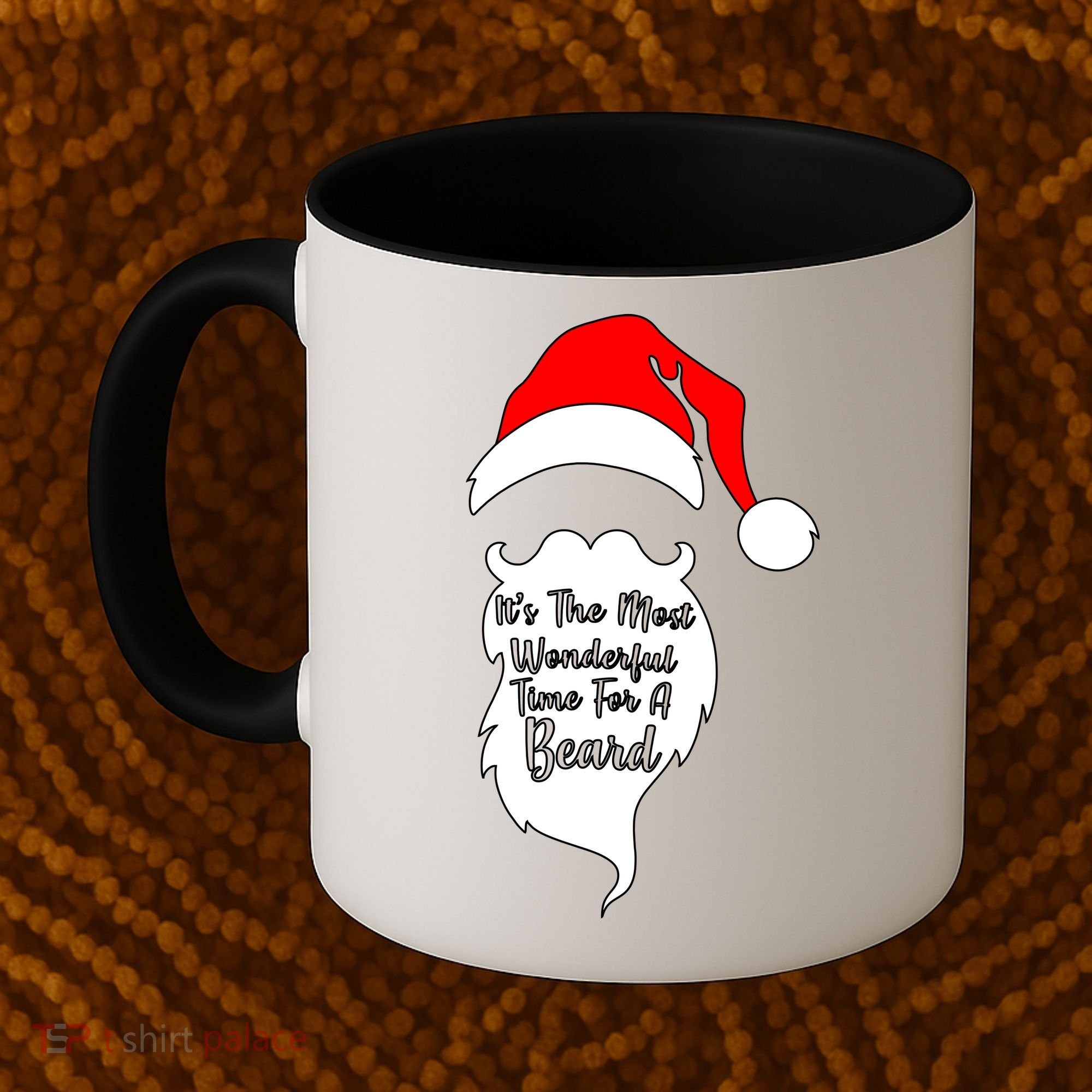 It's The Most Wonderful Time for a Beard Funny Christmas Coffee Mug