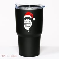 It's The Most Wonderful Time for a Beard Funny Christmas Tumbler thumb 0