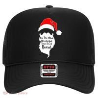 It's The Most Wonderful Time for a Beard Funny Christmas Hat thumb 0