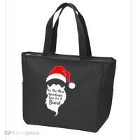 It's The Most Wonderful Time for a Beard Funny Christmas Tote Bag thumb 3