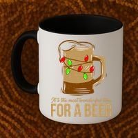 It's The Most Wonderful Time For A Beer Coffee Mug thumb 2