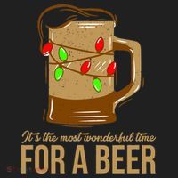 It's The Most Wonderful Time For A Beer Beanie thumb 2