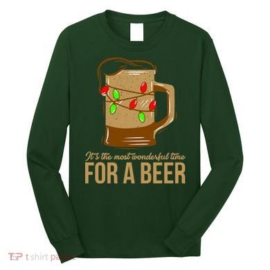 It's The Most Wonderful Time For A Beer Long Sleeve Shirt