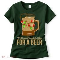 It's The Most Wonderful Time For A Beer Women's T-Shirt thumb 0