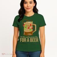 It's The Most Wonderful Time For A Beer Women's T-Shirt thumb 4