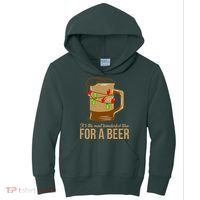 It's The Most Wonderful Time For A Beer Kids Hoodie thumb 0