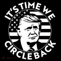 It's Time We Circle Back Trump 2024 Election Sweatshirt thumb 3