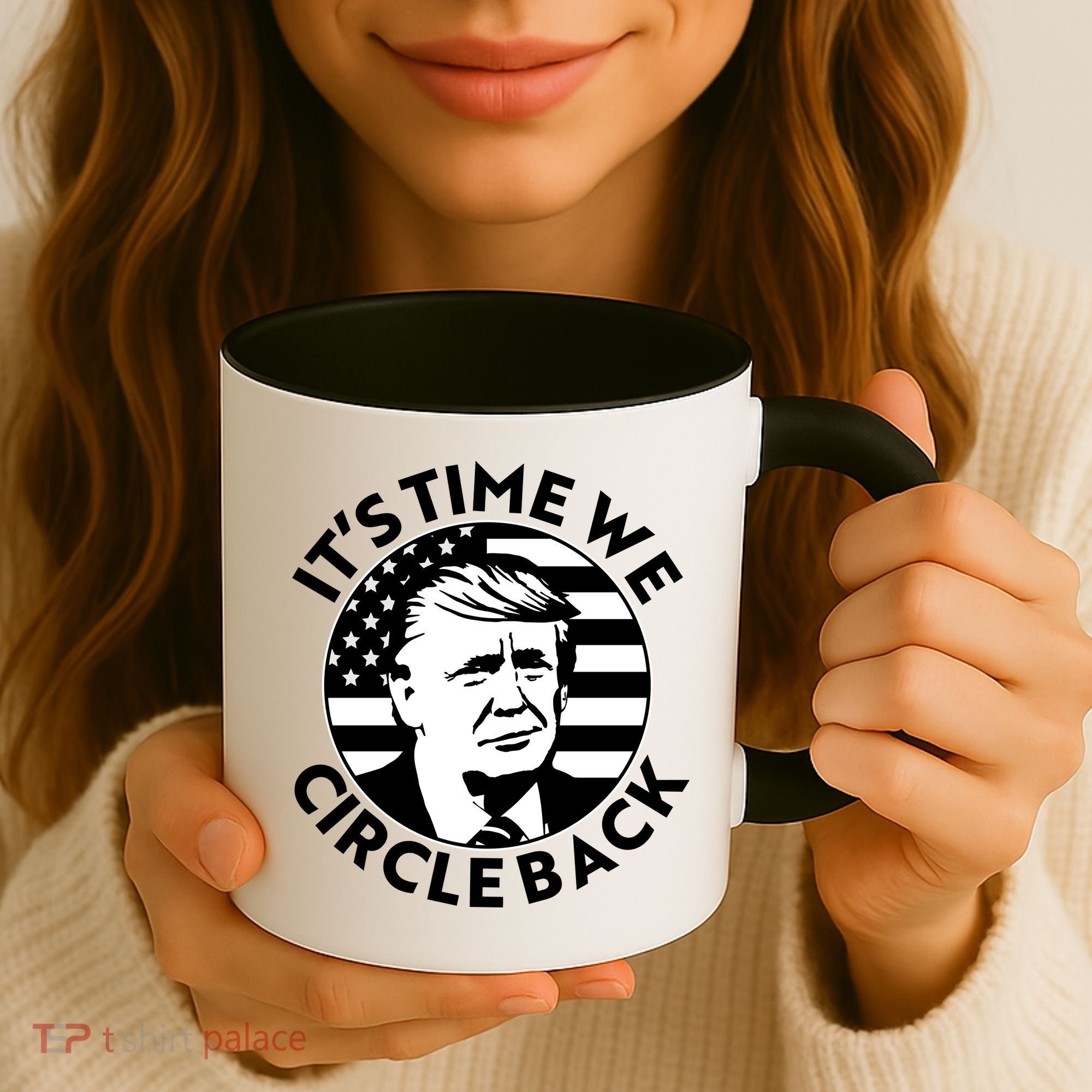 It's Time We Circle Back Trump 2024 Election Coffee Mug
