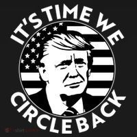 It's Time We Circle Back Trump 2024 Election Toddler Hoodie thumb 2
