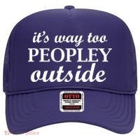 It's Way Too Peopley Outside Hat thumb 0